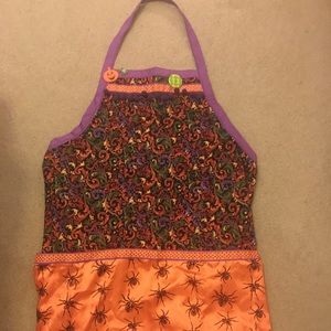 Vintage Kids Sew Cute Halloween Apron